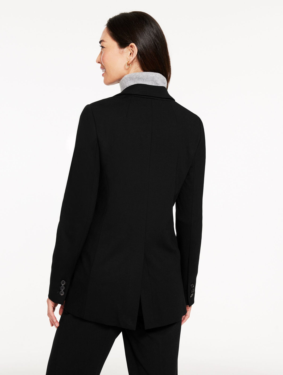 LUXE PONTE NO CLOSE BLAZER