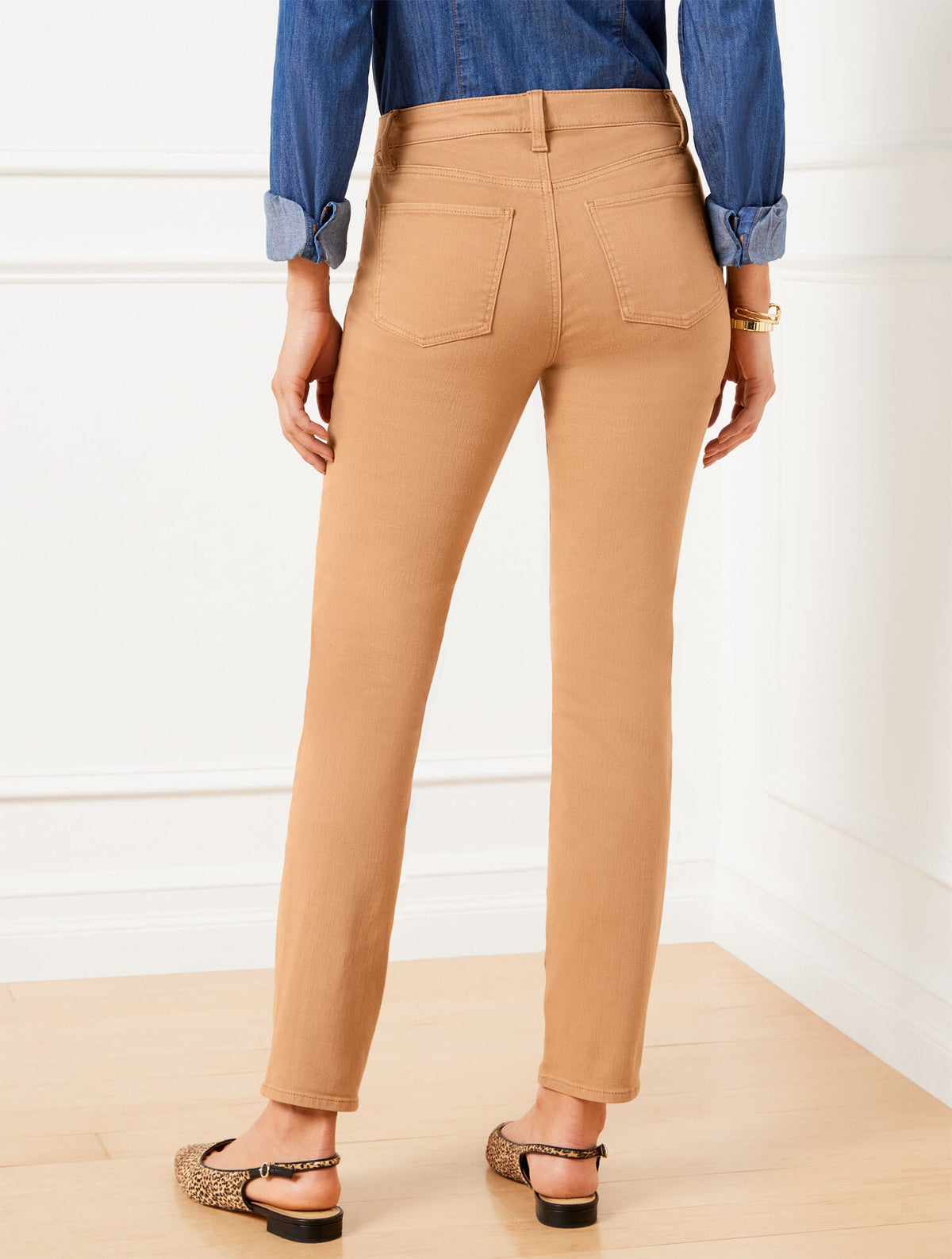 SLIM ANKLE JEANS - PIGMENT DYE