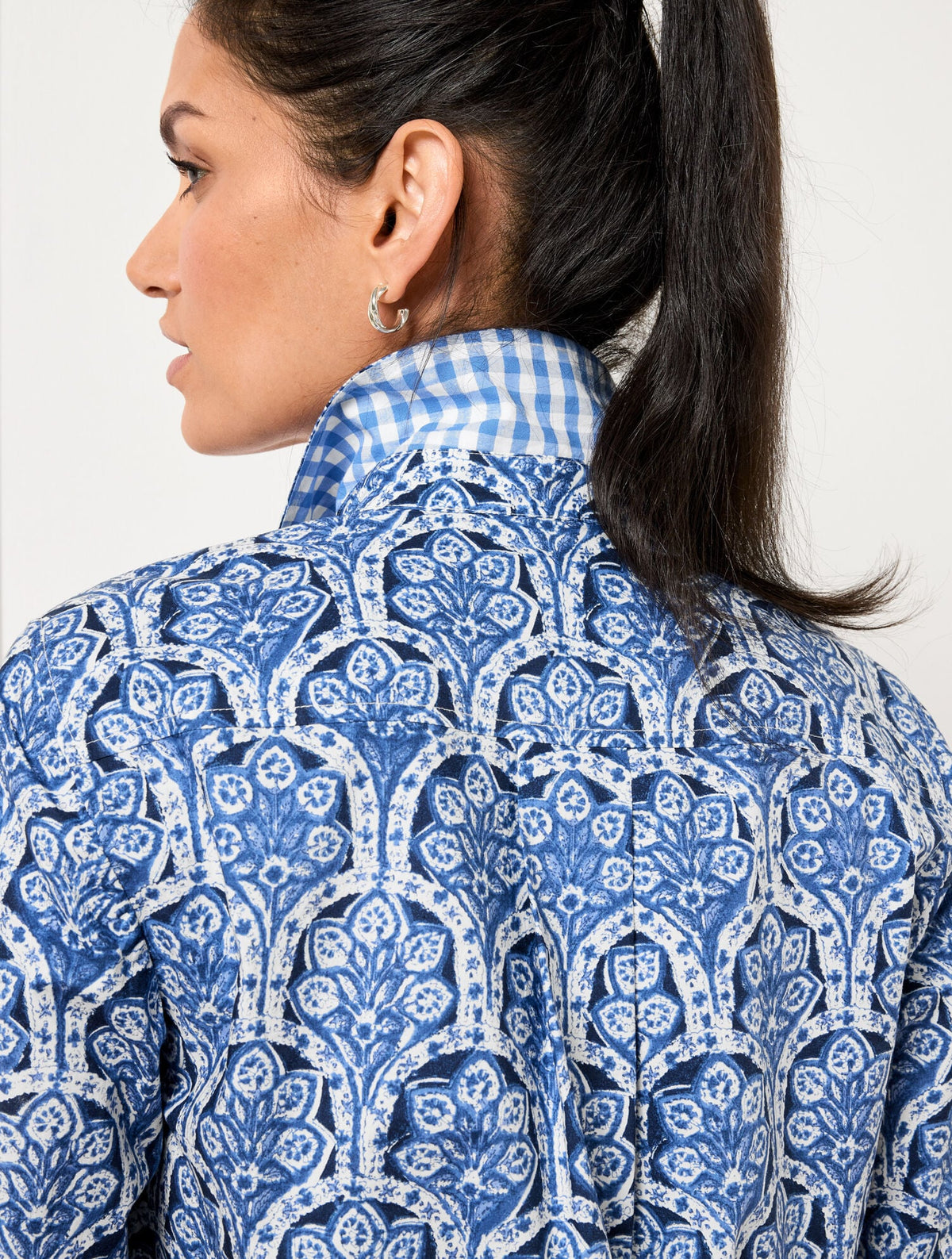 MODERN CLASSIC SHIRT - WOODBLOCK FAN