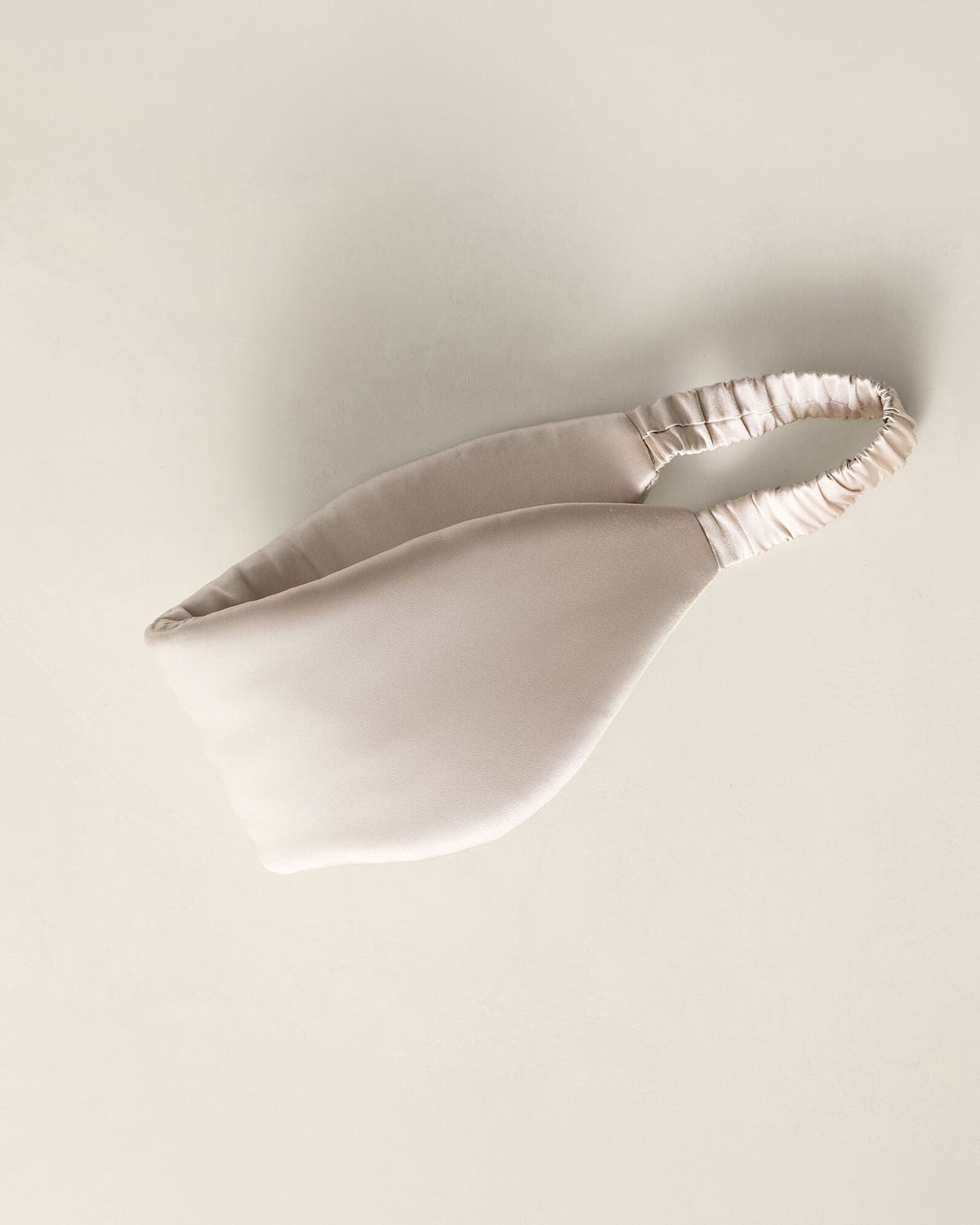 WASHABLE SILK PUFFER EYE MASK