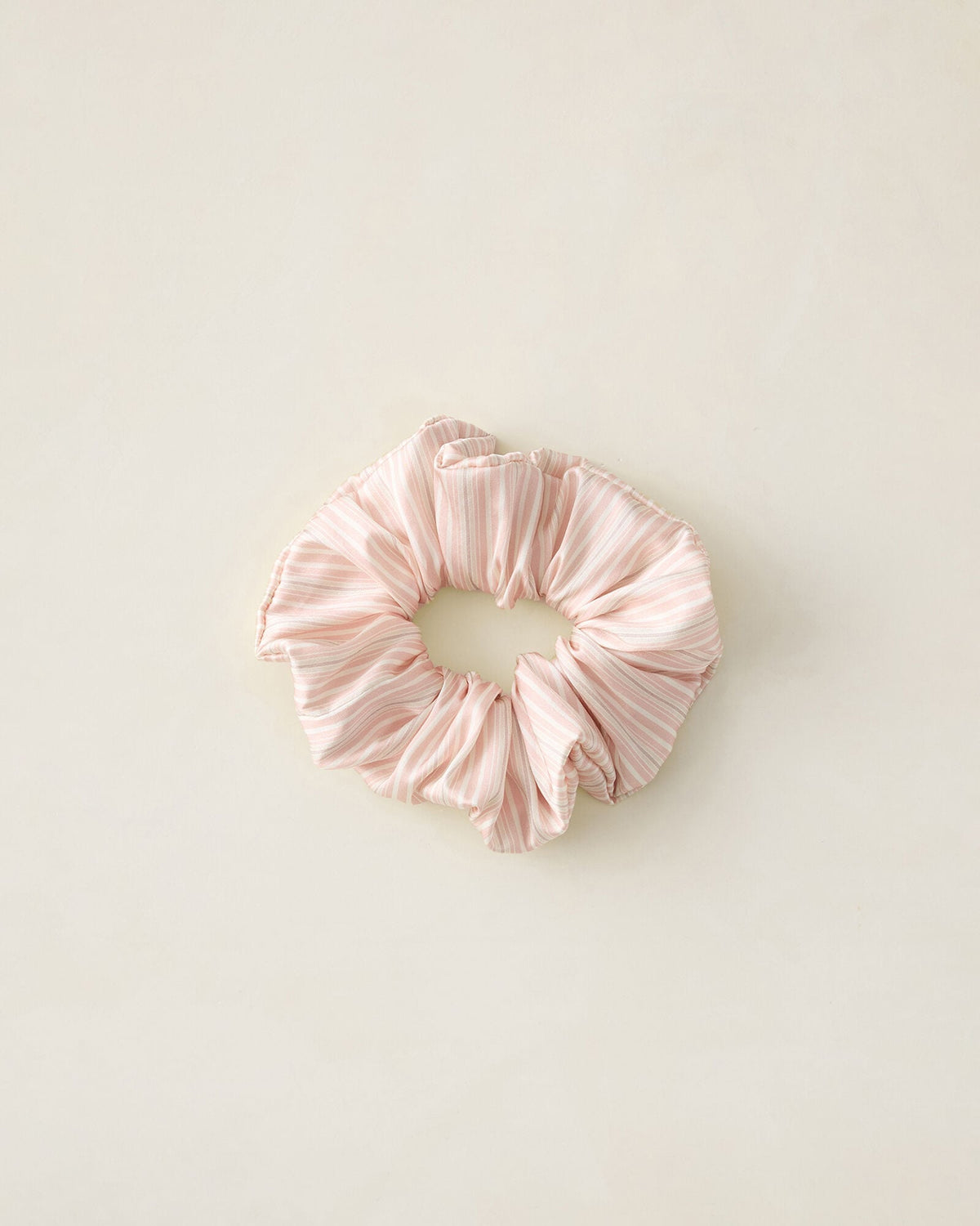 WASHABLE SILK MULTI STRIPE SCRUNCHIE