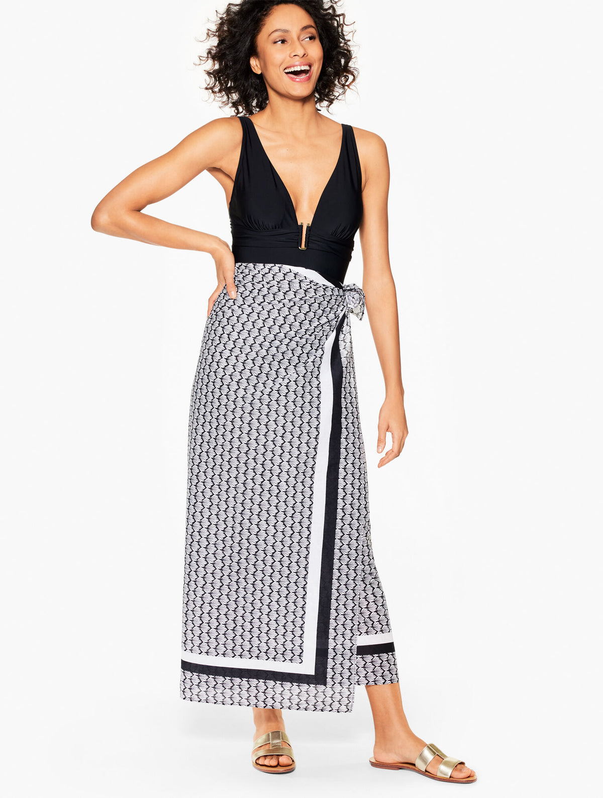 AQUA CLUB PAREO COVER-UP - FIJI SHELL