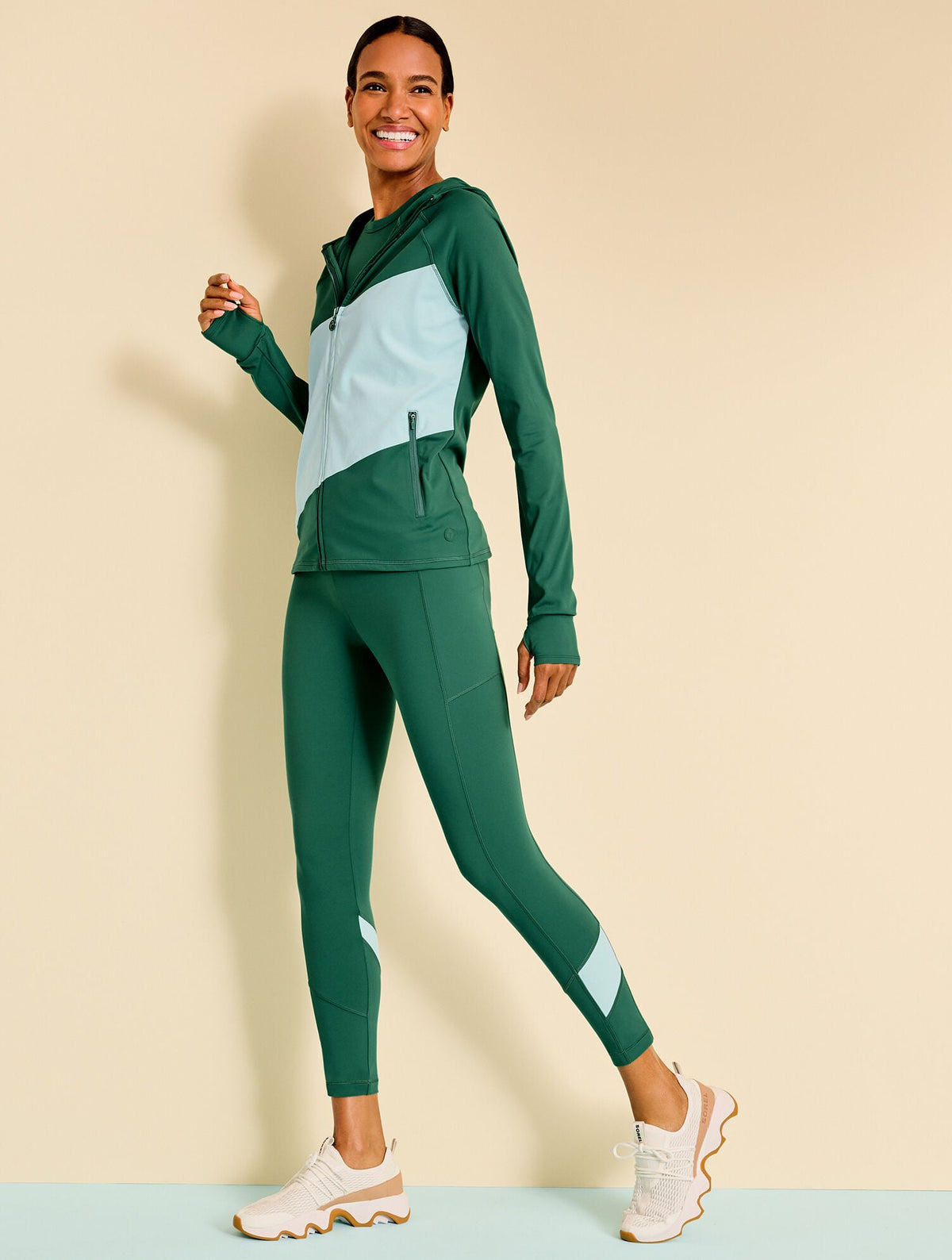 PERFORMANCE INTERLOCK JACKET - DIAGONAL