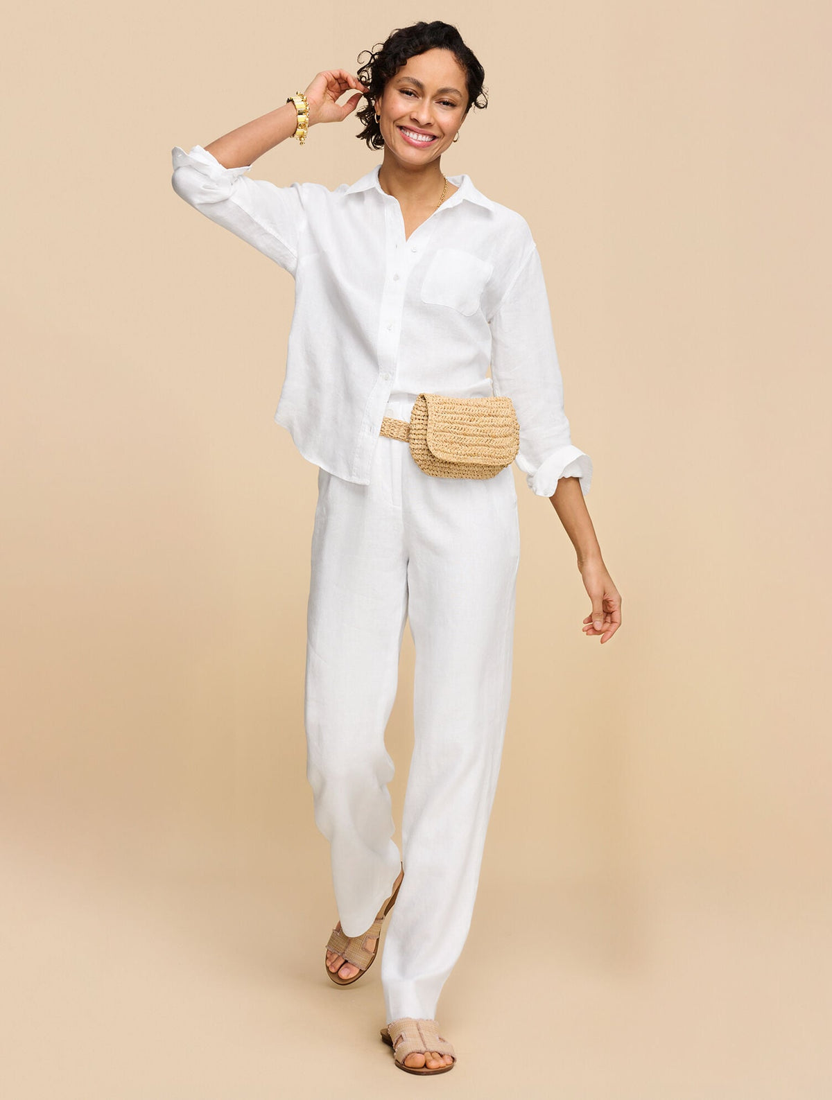 HAT ATTACK STRAW BELT BAG