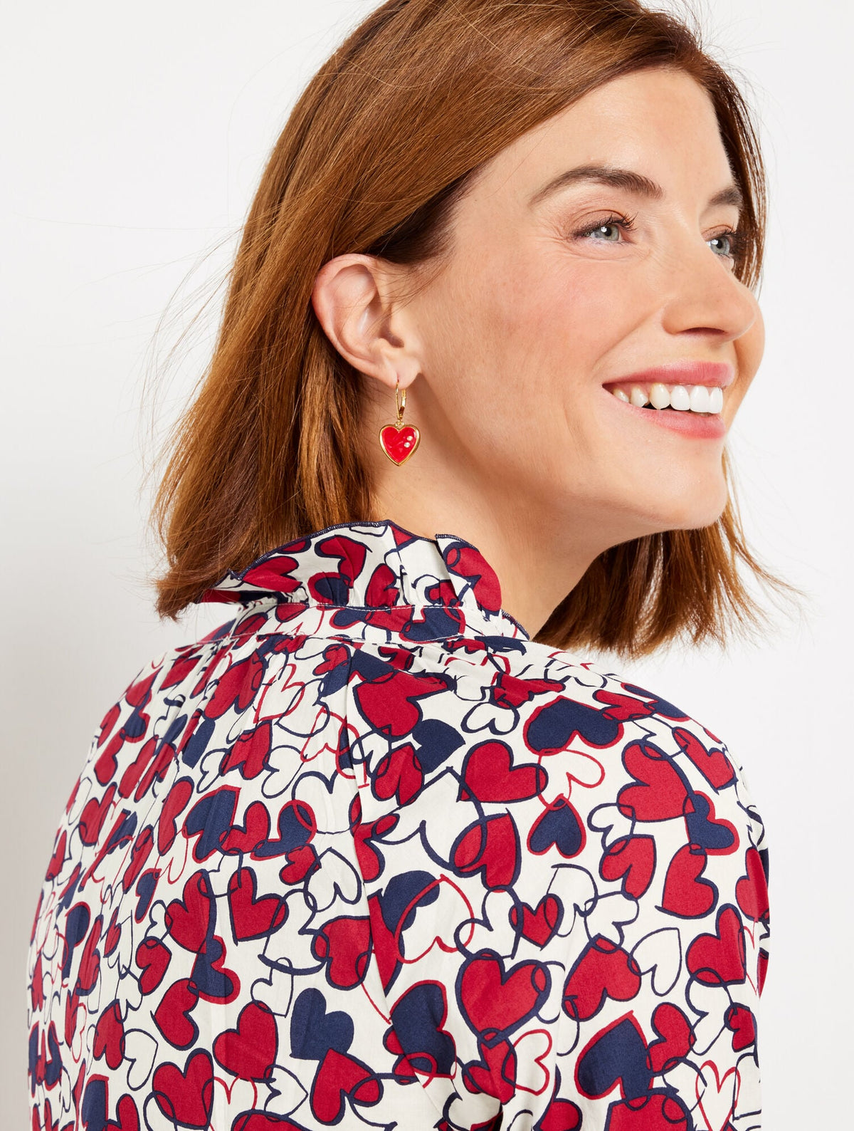 BUTTON FRONT TOP - ENTWINED HEARTS