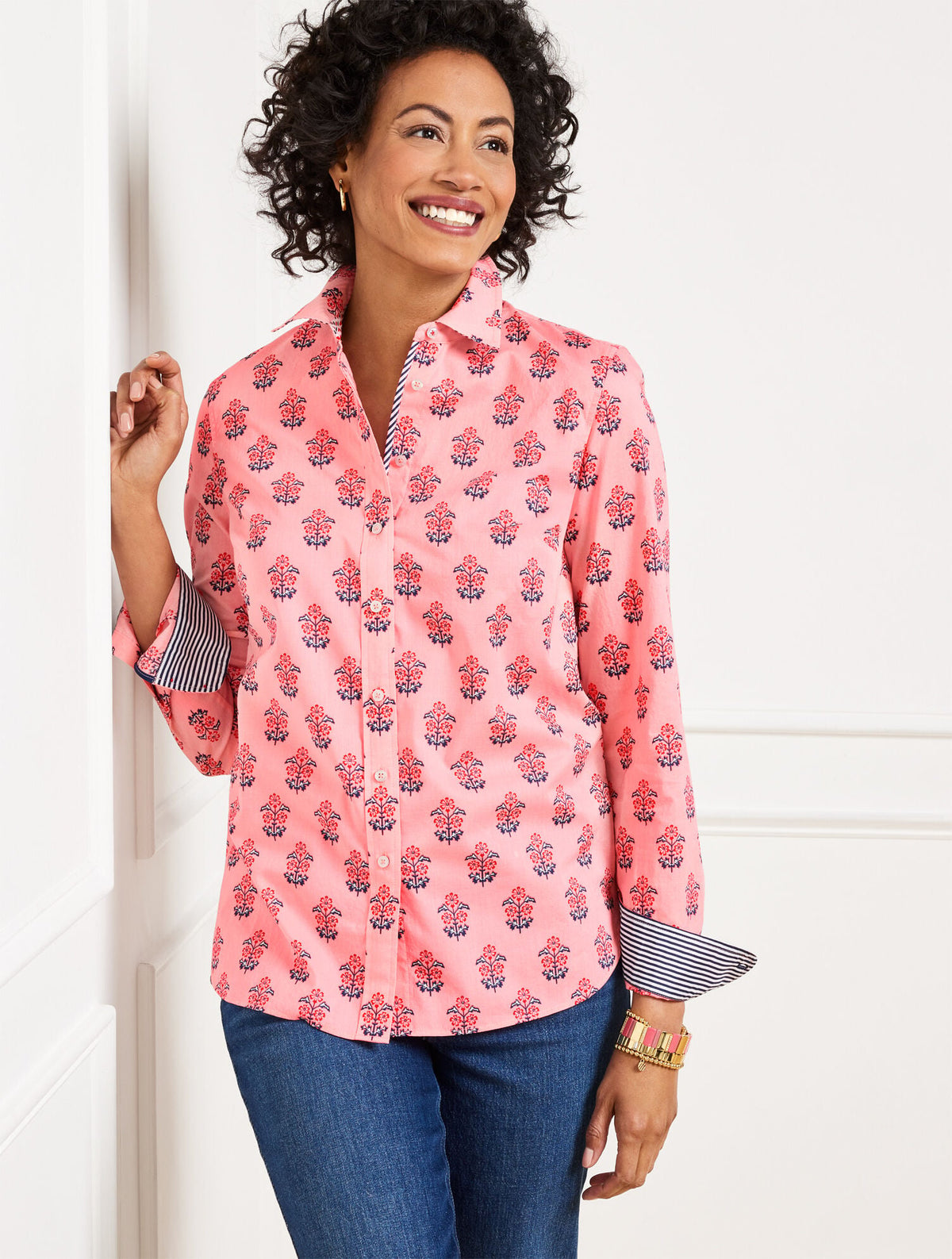 MODERN CLASSIC SHIRT - PRETTY PETALS