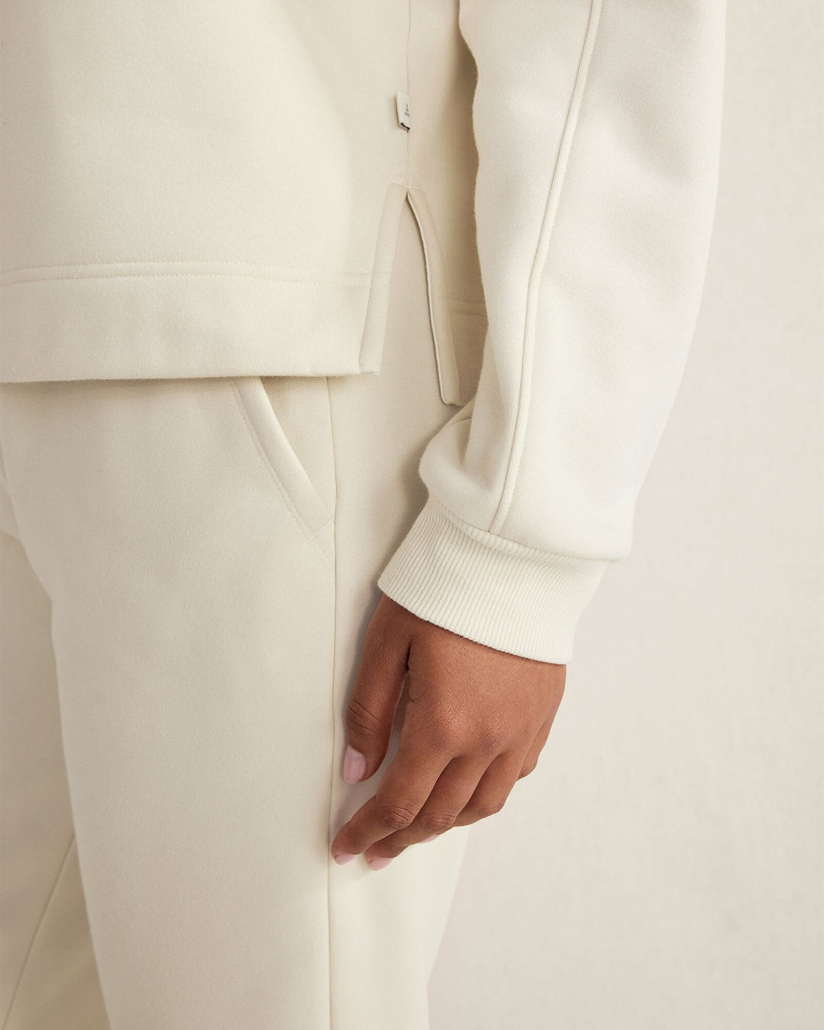 SPORTY FLEECE HOODIE