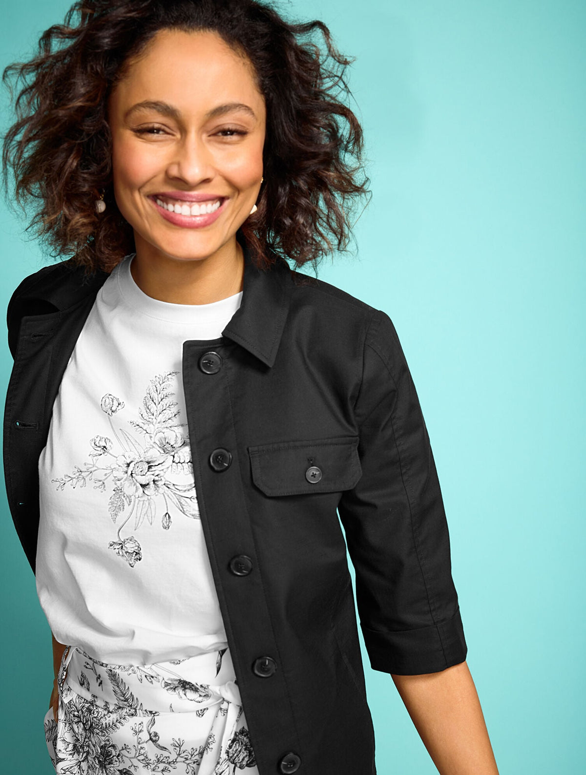 SLUB TWILL JACKET