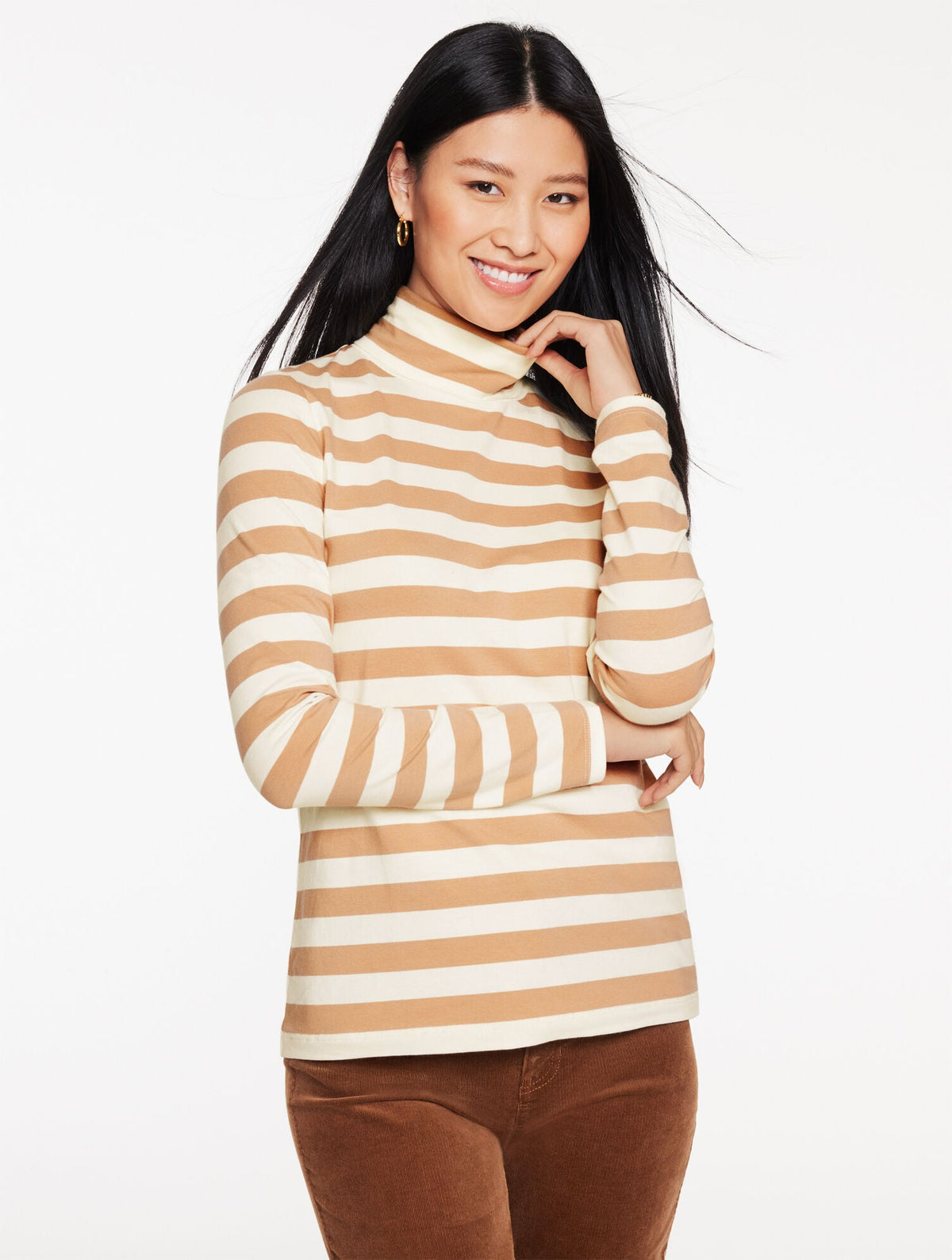 CLASSIC TURTLENECK - BARNET STRIPE
