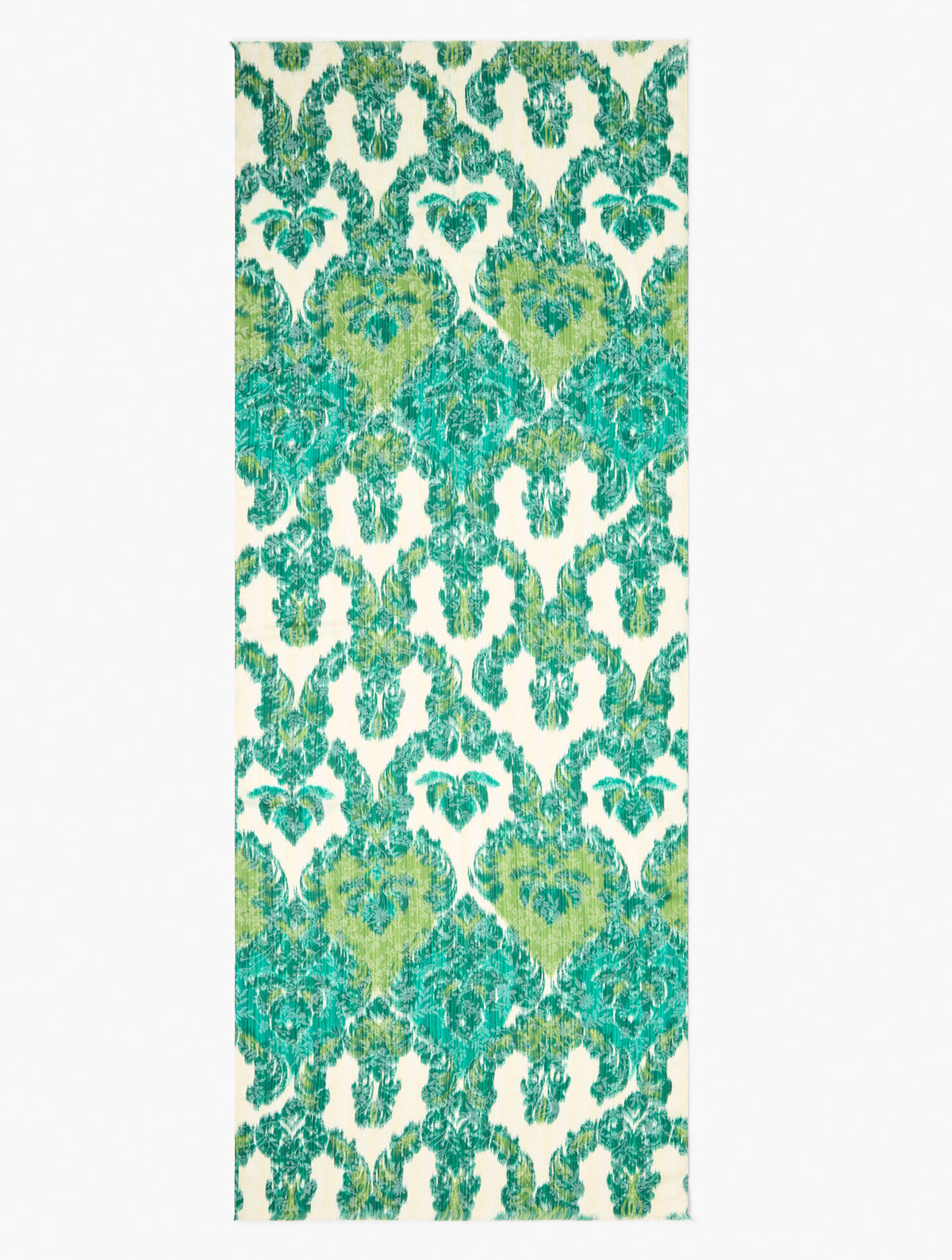 WATERCOLOR DAMASK OBLONG SCARF