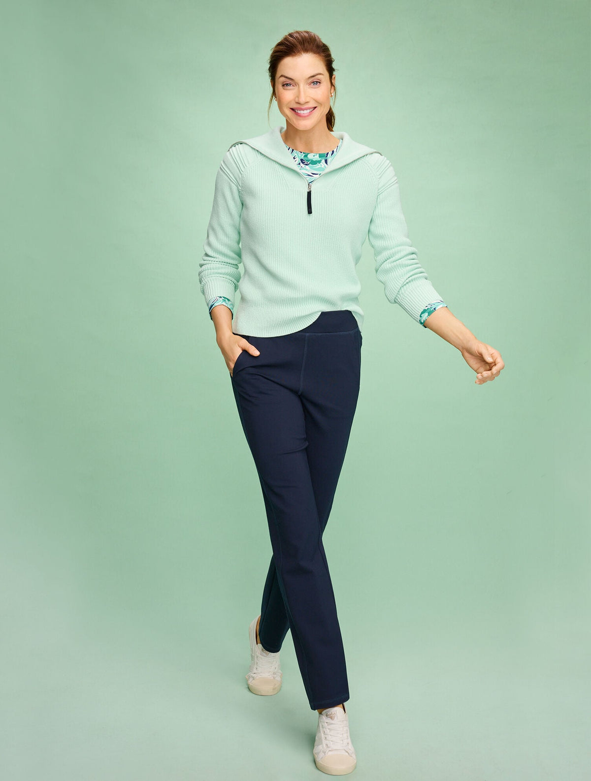 COOLMAX® HALF-ZIP SWEATER