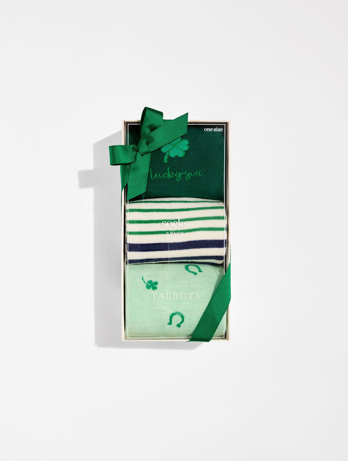 ST. PATTY’S TROUSER SOCKS 3 PACK GIFT SET