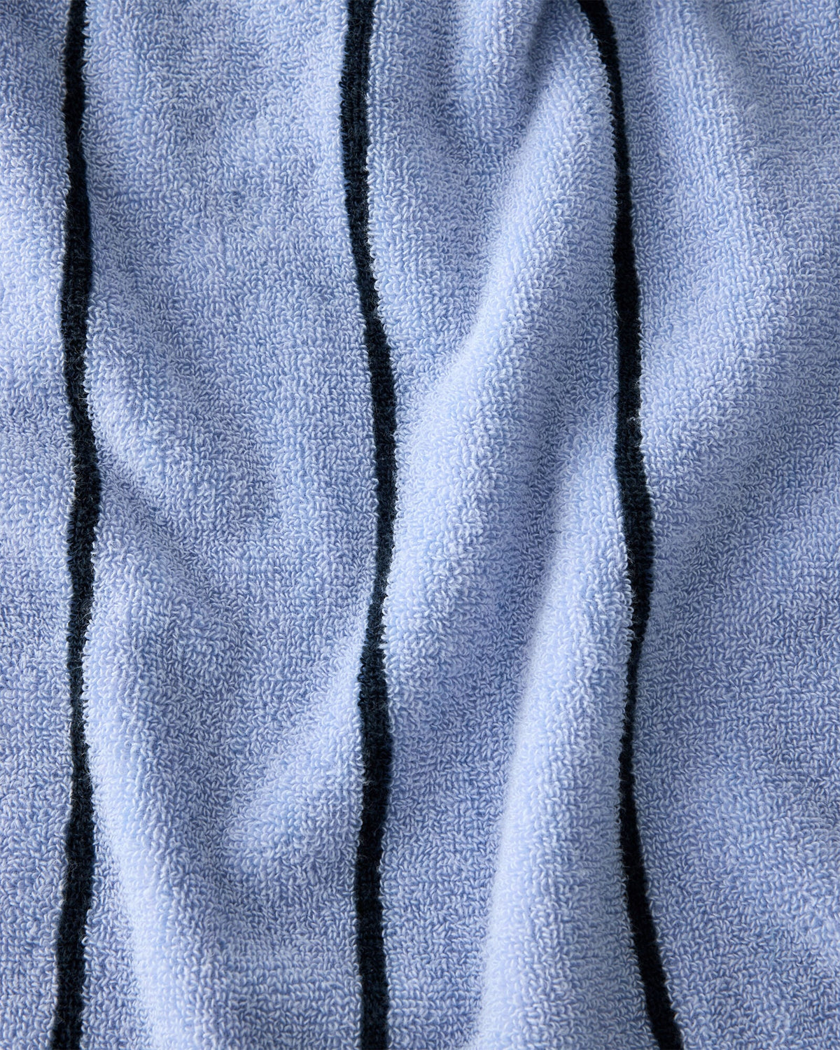 PLUSH TERRY STRIPED ROBE