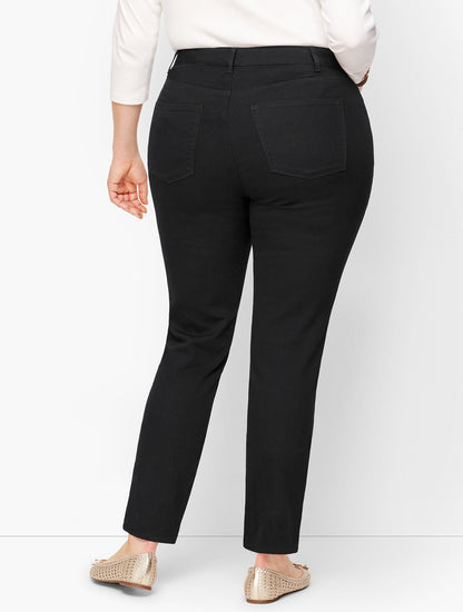 JEGGINGS - BLACK - CURVY FIT