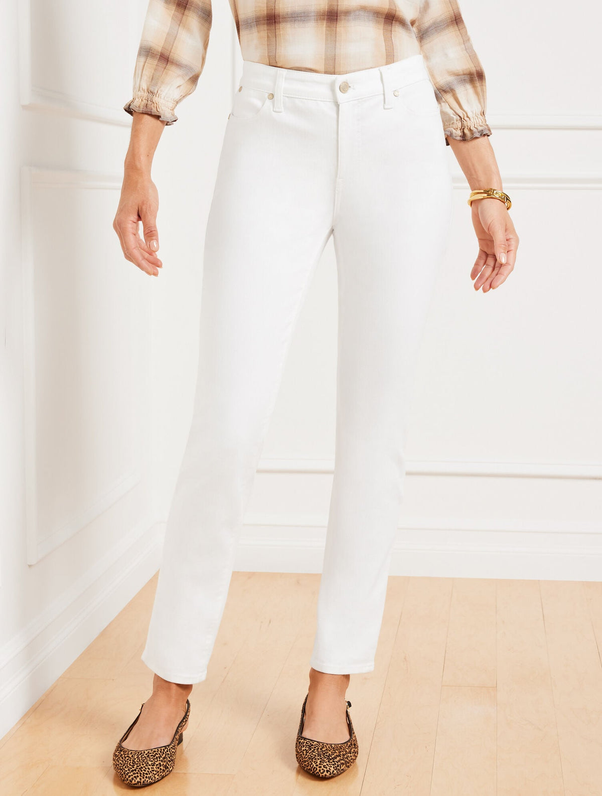 SLIM ANKLE JEANS - CURVY FIT