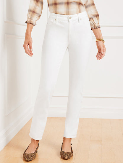 SLIM ANKLE JEANS - CURVY FIT