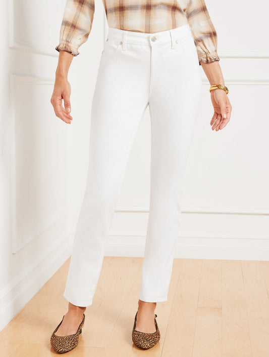 SLIM ANKLE JEANS - CURVY FIT