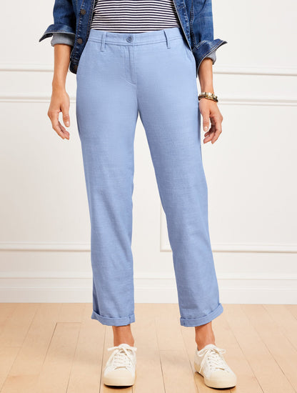 RELAXED CHINOS - NEWPORT CHAMBRAY