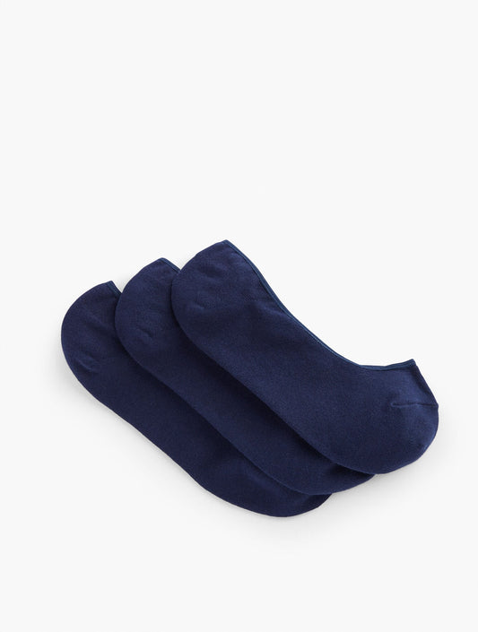 THREE PAIR NO SHOW SOCKS