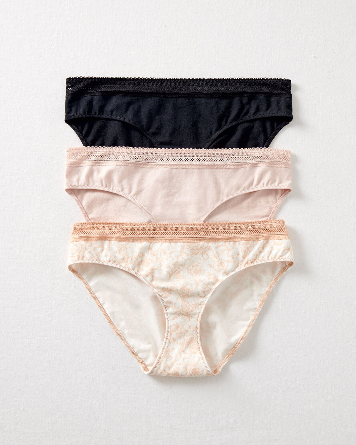 COTTON BIKINI 3-PACK