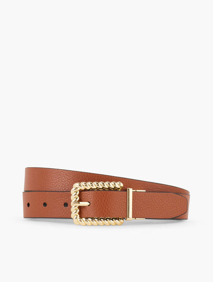 REVERSIBLE LEATHER BELT