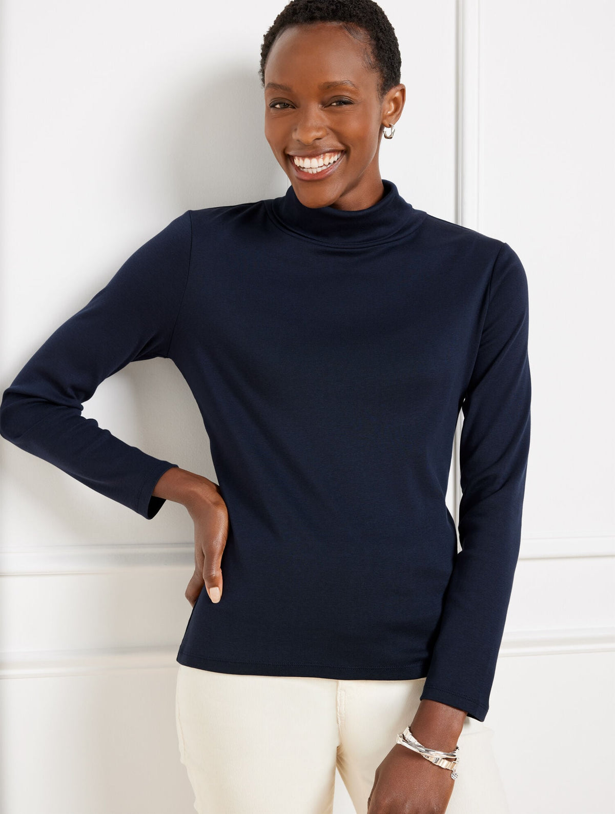 COTTON TURTLENECK