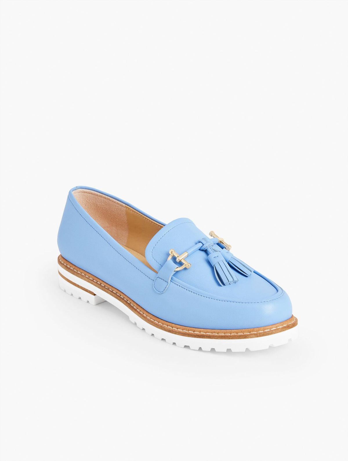LAURA TASSEL SOFT NAPPA LOAFERS