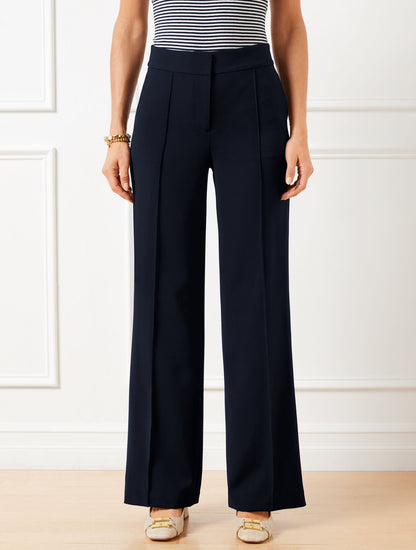 EASY TRAVEL WIDE LEG PANTS