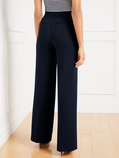 EASY TRAVEL WIDE LEG PANTS