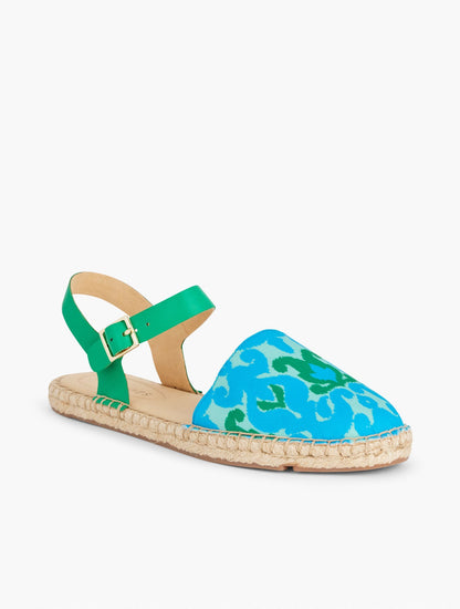 IZZY IKAT MEDALLION ESPADRILLES