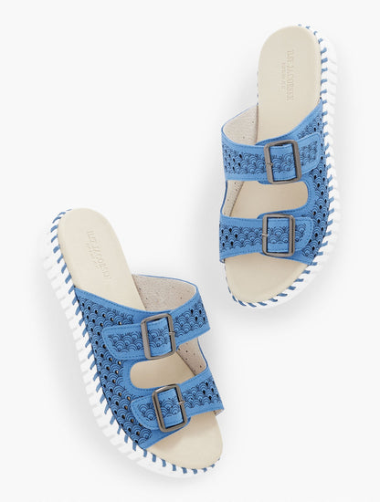 ILSE JACOBSEN TULIP DOUBLE STRAP SANDALS