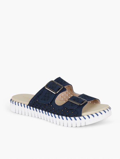 ILSE JACOBSEN TULIP DOUBLE STRAP SANDALS