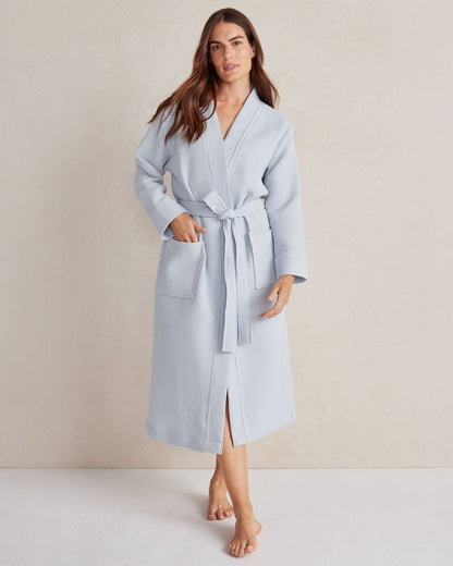 ORGANIC COTTON WAFFLE ROBE