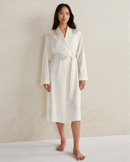 WASHABLE SILK ROBE