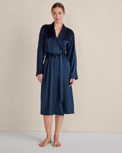 WASHABLE SILK ROBE