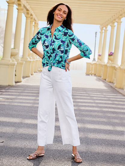 WIDE LEG SAILOR PANTS