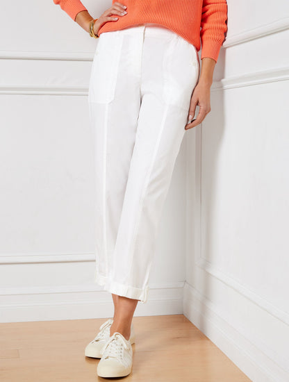 RELAXED CROP PANT
