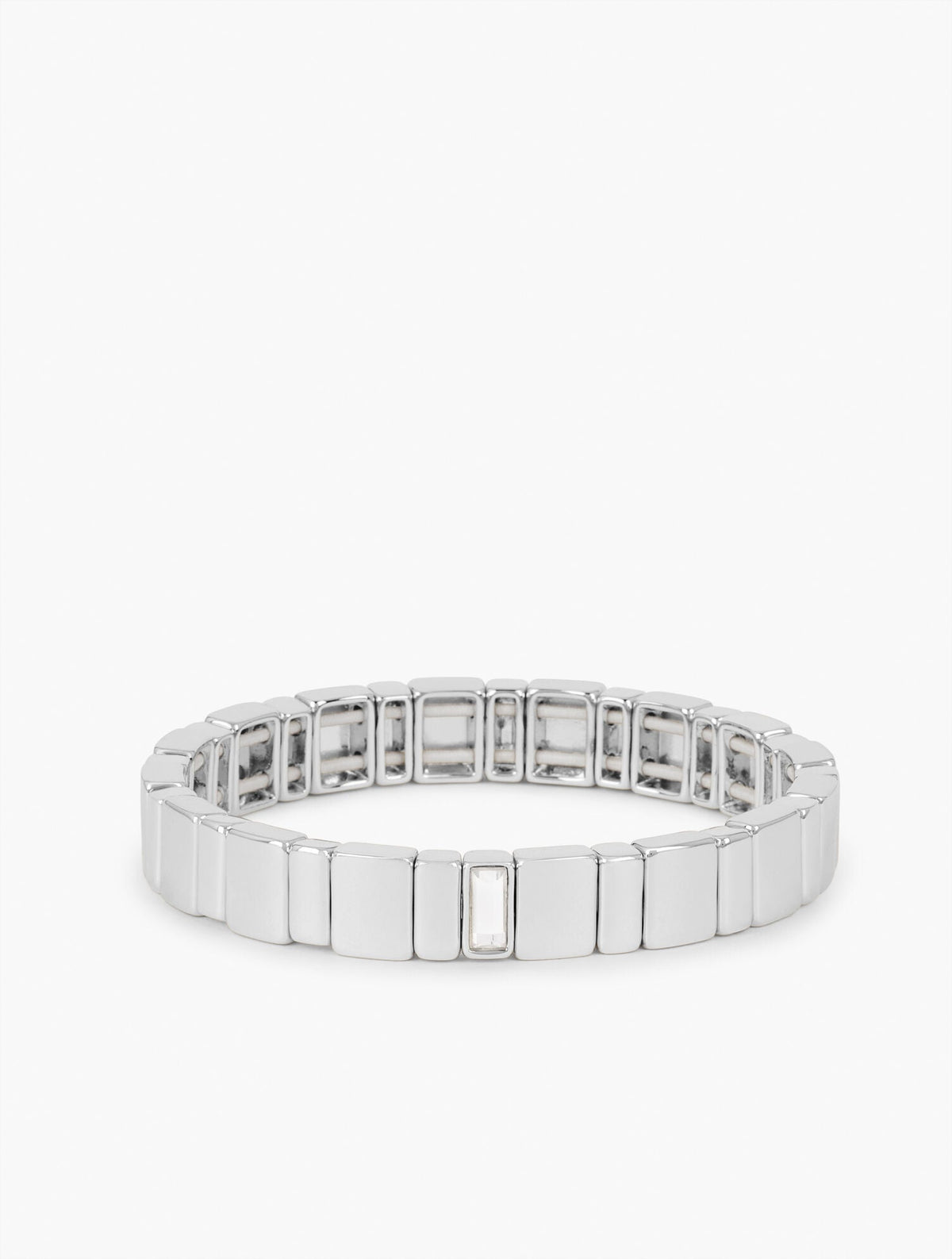 METAL TILES STRETCH BRACELET
