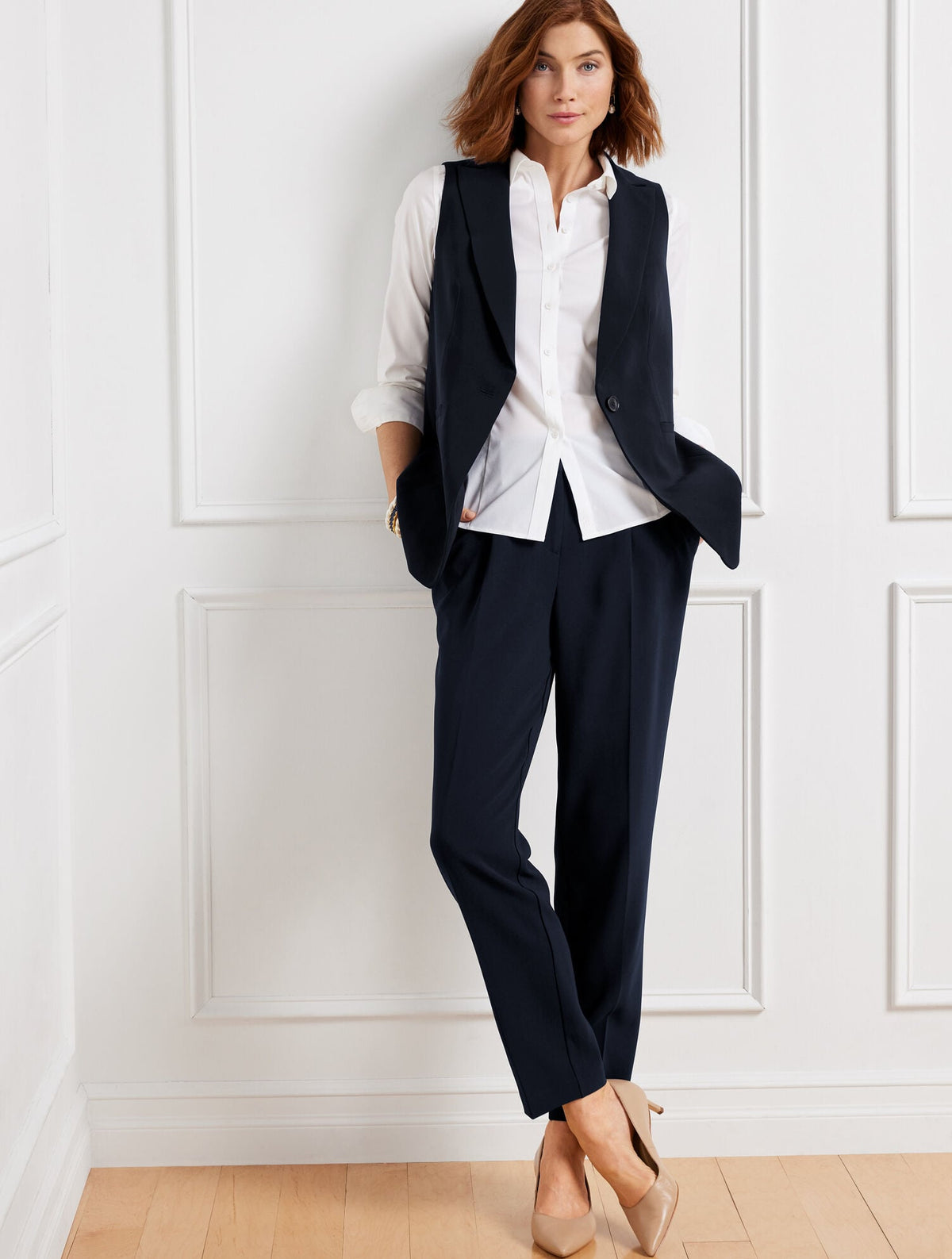 EASY TRAVEL LONG VEST