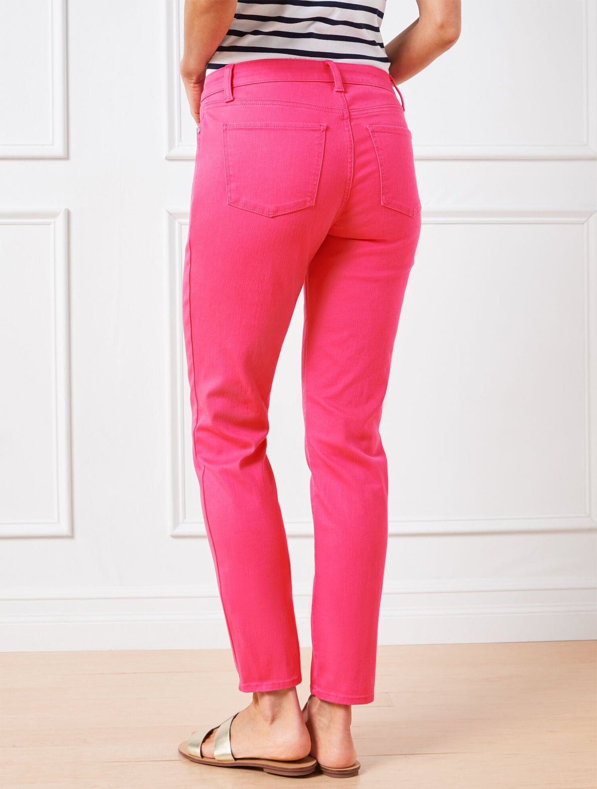 SLIM ANKLE JEANS - PIGMENT DYE
