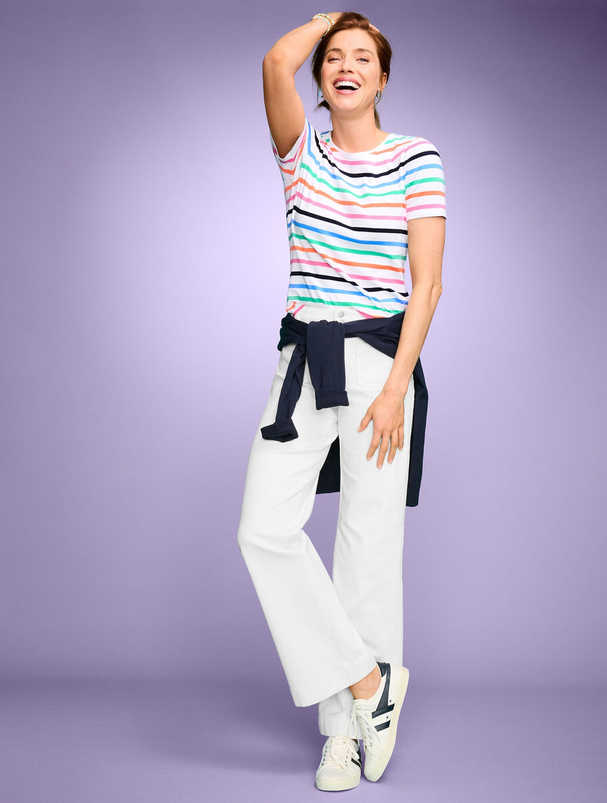 WIDE LEG TROUSER JEANS