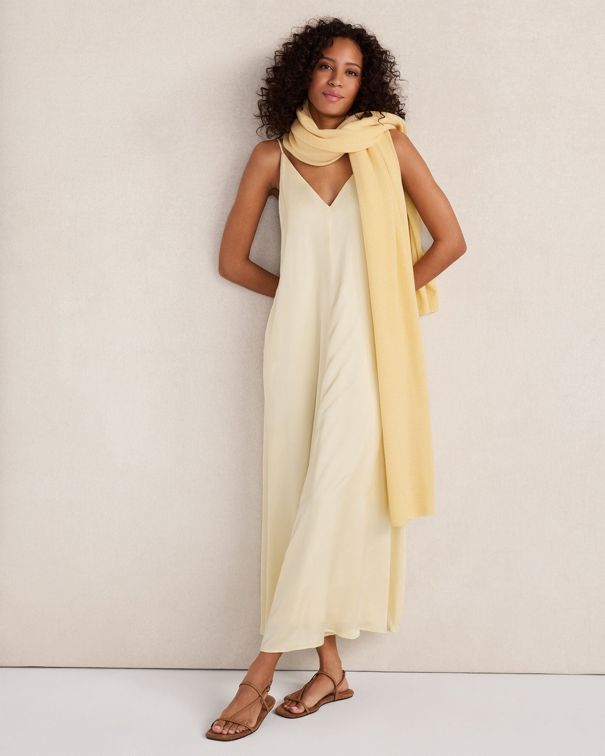 SILKY MAXI DRESS
