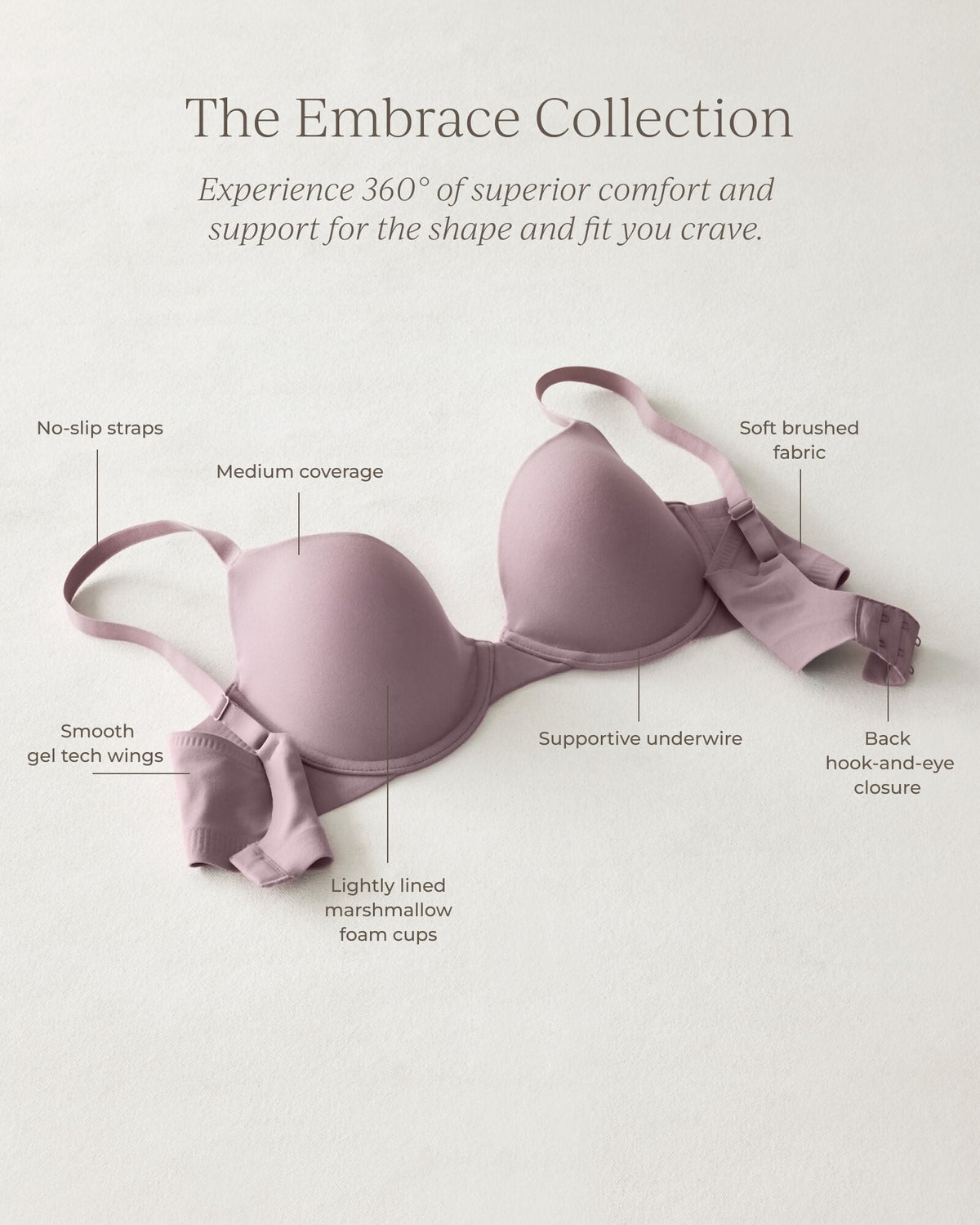EMBRACE LIGHTLY-LINED T-SHIRT BRA