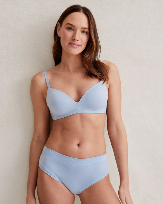 EMBRACE LIGHTLY-LINED NO-WIRE T-SHIRT BRA