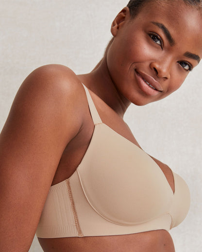 EMBRACE LIGHTLY-LINED NO-WIRE T-SHIRT BRA
