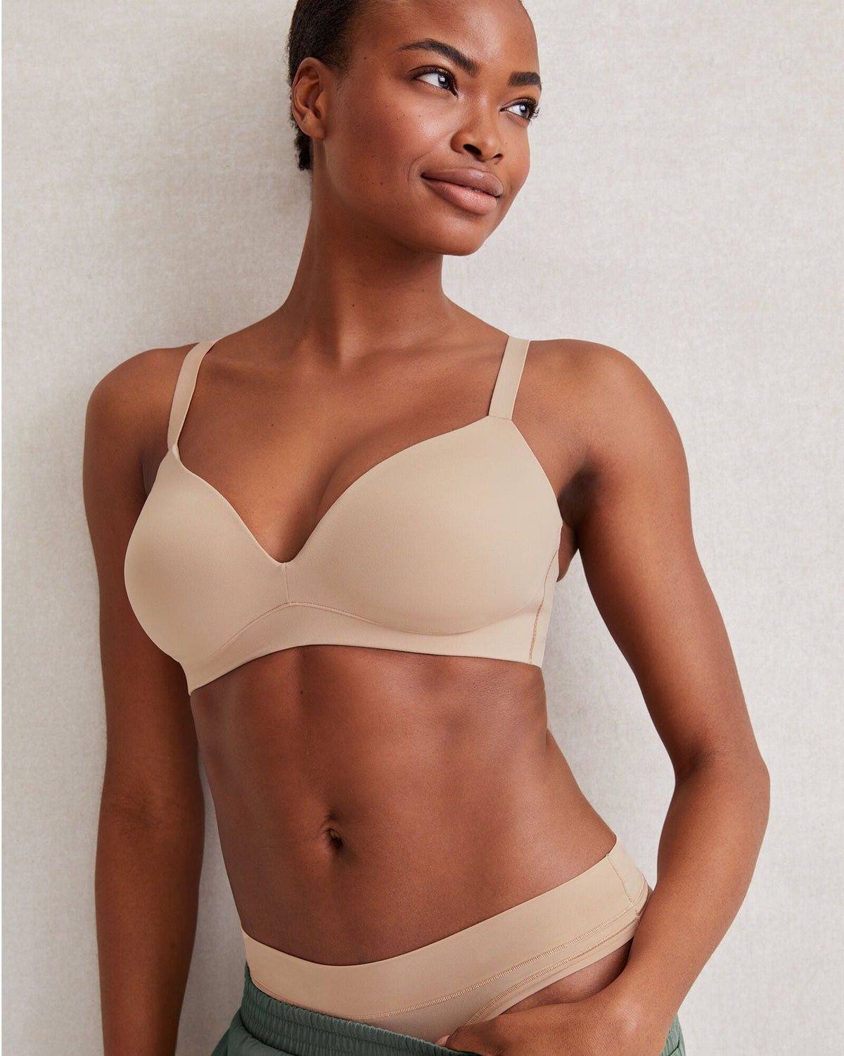 EMBRACE LIGHTLY-LINED NO-WIRE T-SHIRT BRA