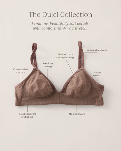DULCI UNLINED BRALETTE