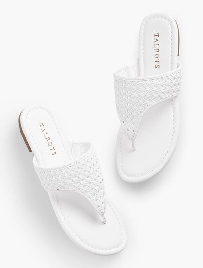 GIGI FAUX NAPPA SANDALS