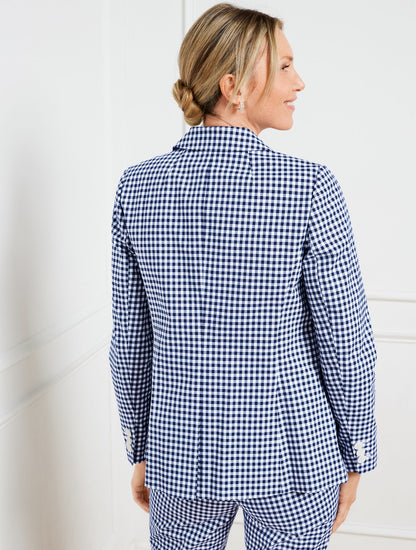 BLAZER - PREPPY GINGHAM