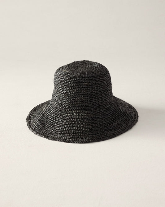 RAFFIA BUCKET HAT